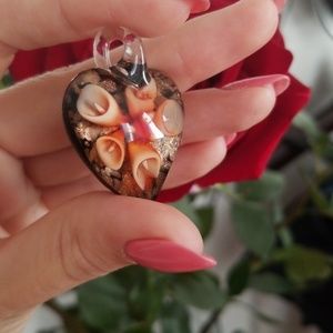 🇮🇹 🖤 Murano Glass Pendant